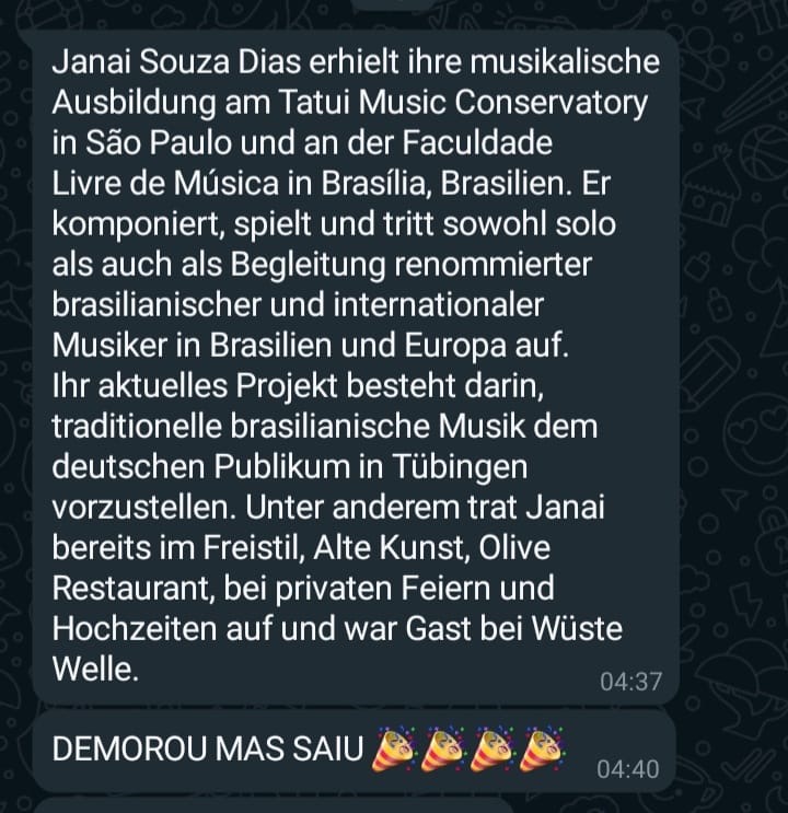 Janai Dias Brasilianische Musik – Bild 7